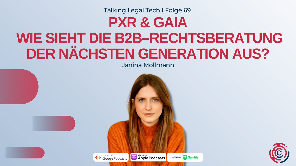 📲🚀Wie könnte die heutige Rechtsberatung, der morgigen Tech-Überflieger aussehen? Für PXR - die selbsterkorene „Full Service Kanzlei der nächsten Generation ist das kein Blick in die 🔮. Mehr dazu im Gespräch mit Janina Möllmann ➡️ legaltechcologne.de/talkinglegalte…