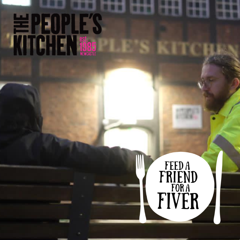 PKnewcastle's tweet photo. For the cost of your coffee shop visit, you could feed a Friend this Christmas. 

To donate to our Feed a Friend for a Fiver campaign, visit the link in our bio or text KITCHEN 5 to 70490 #FeedaFriend #MakeaDifference https://t.co/rRzdbI7Pvz