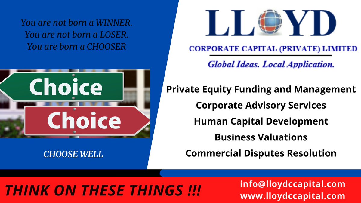 LloydCapital's tweet photo. #THINKONTHESETHINGS https://t.co/0e8fTwzojW