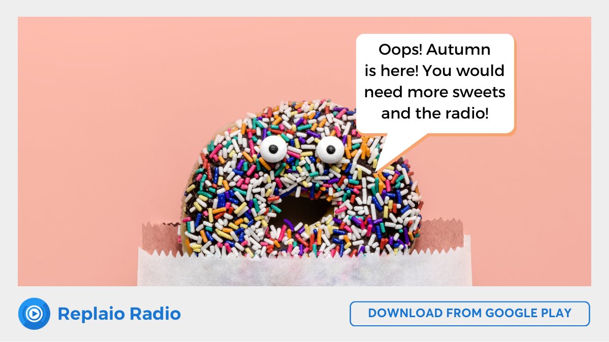 There is always a way to deal with "cool" weather 👏
We recommend sweets and a large portion of the radio, but sweets can be changed to something else (the radio always works, duh) 🎯
Share your tips!

Download from here: play.google.com/store/apps/det…
#googleplay #radioapp