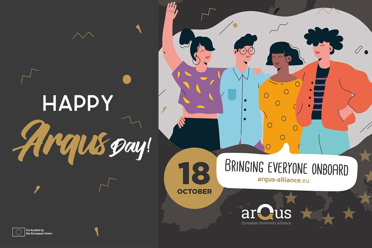 CanalUGR's tweet image. 🎂 Hoy celebramos el #ArqusDay con el inicio de una nueva fase para @ArqusAlliance 

🤩 Es un orgullo liderar esta gran Alianza que ha recibido nuevamente el respaldo de la @EU_Commission para otros 4 años

Felicidades a toda la #ComunidadArqus UGR‼️👏

ℹ️ sl.ugr.es/arqusday22