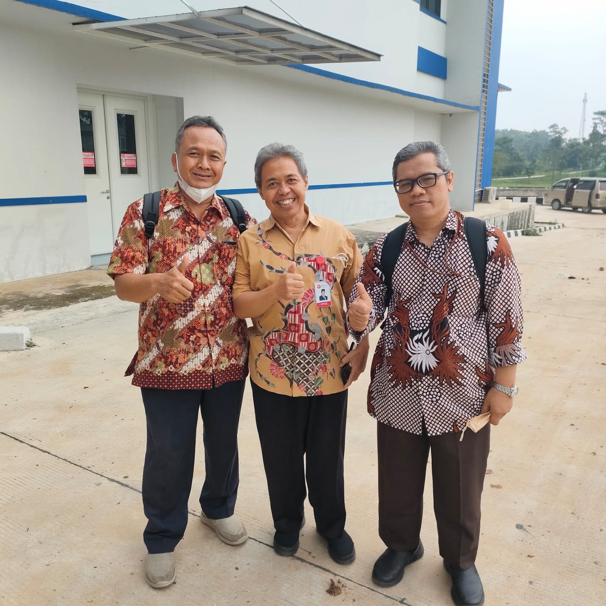 Bersama inventor Metode Pengemasan Makanan Majemuk di BRIN Cibinong