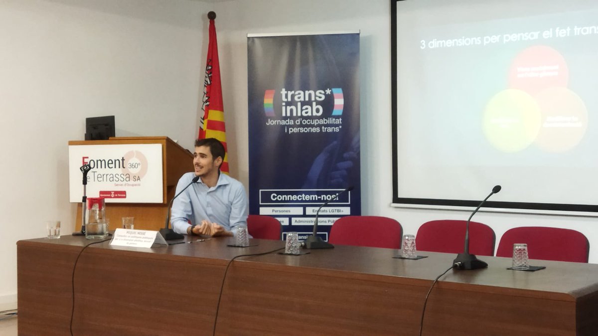 SOM_ocupacio's tweet photo. #Mataró participa en la jornada #Transinlab: jornada d'ocupabilitat per a persones trans organitzada per la #xarxamunicipislgtbi de Catalunya de la qual Mataró en forma part
En directe a https://t.co/zwqfH4uMxR https://t.co/psRLusK95p