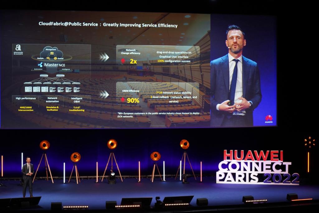 HuaweiEU's tweet photo. #Huawei is committed as ever to heavy investment in R&amp;D, says @amaslo @HuaweiEntEurope on unleashing digital productivity. "To bring new innovations, new tech, new products for our customers, to support growth and to make the world a better place." #HuaweiConnect https://t.co/PC6qt3gBHd