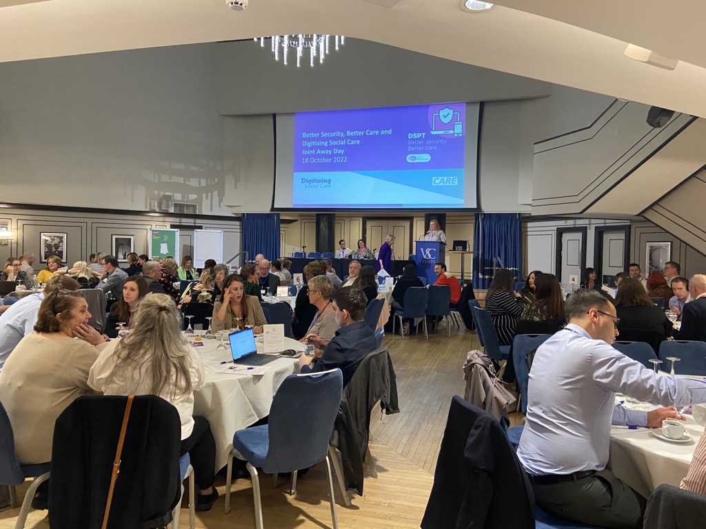 Meeting local, regional &amp; national colleagues supporting Digitising Social Care and Better Security Better Care. #DigitalSocialCare #networking