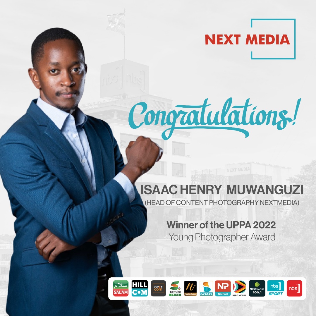 nextmediaug's tweet photo. Congratulations to our very own @muwanguziisaach, who has won the @UPPAward 2022 Young Photographer Award. 

Isaac, you're the bomb, and we hope this is the first of many international accolades to your name. 

#NextMediaUG https://t.co/llpBOgMVwu