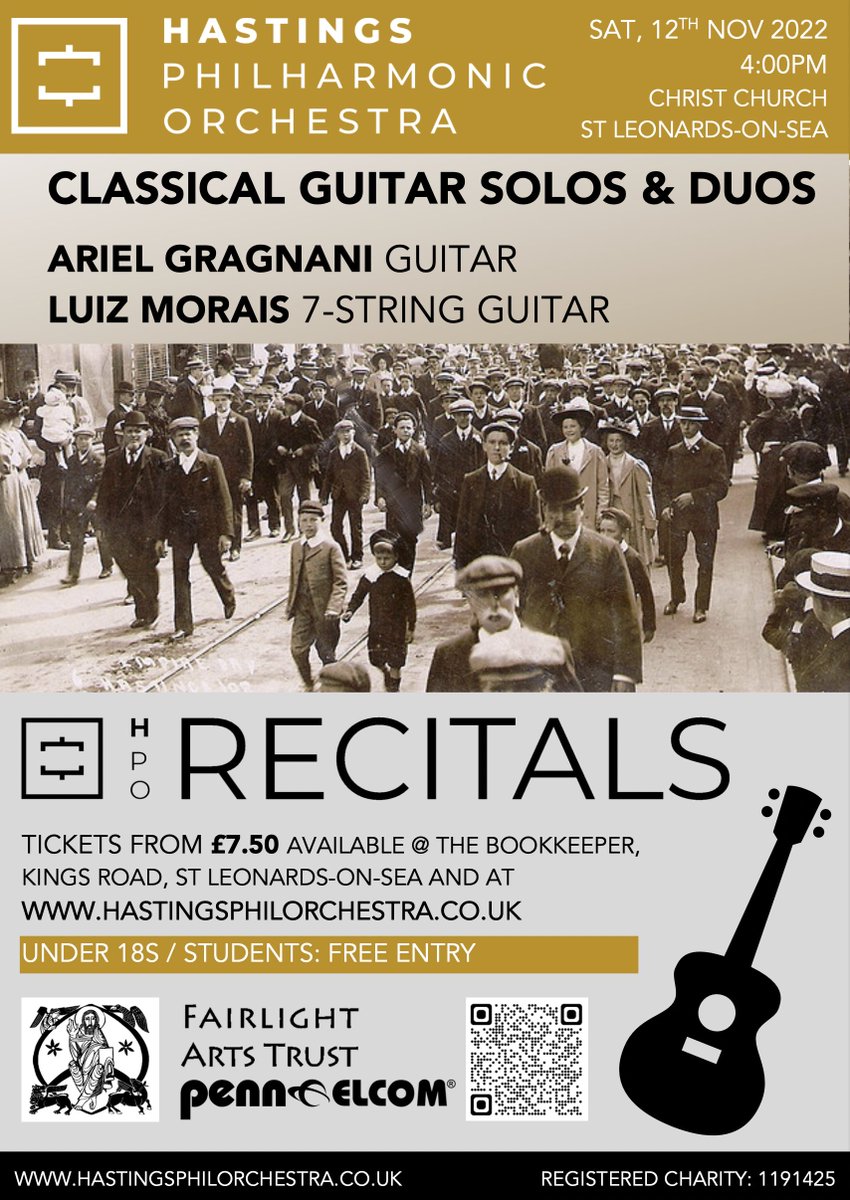 HastingsPhil's tweet image. NEXT UP! 💥

We are delighted to have partnered with @PrologueOpera for #BecomingCarmen! 
👀 #HPOEnsemble
➡️ hastingsphilorchestra.co.uk/8th-12th-novem…

Don't miss the next event in our #HPORecitals series. Saturday 12th November, 4pm @ChChStLeonards. 🎟️£7.50
➡️ hastingsphilorchestra.co.uk/12th-november

#Hastings