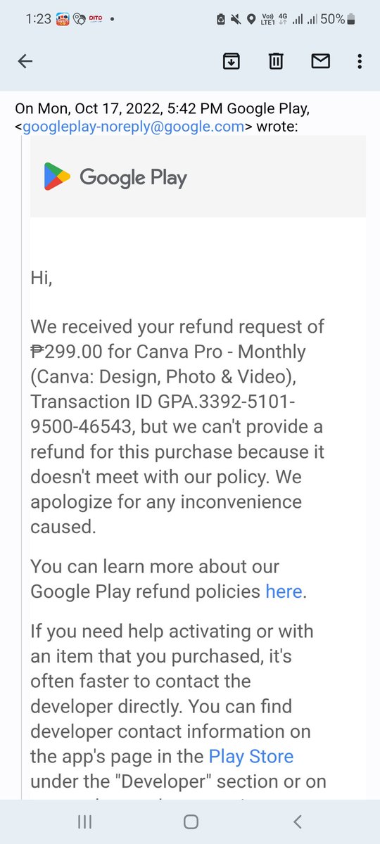 cryptom71445309's tweet photo. @samwcyo @Google Hey Sam, can you return a portion of this on me instead? Then I will tell google its in my policy to return the money to them caused by accidental transfer. https://t.co/LT8CUZixAB
