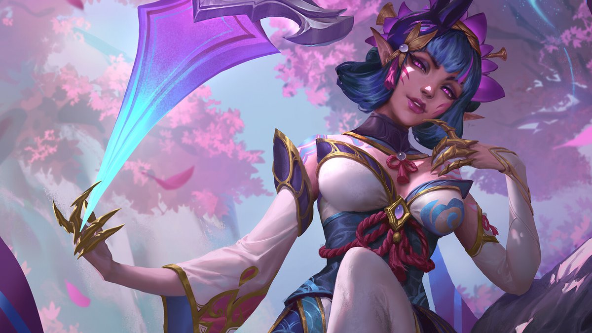 chenshuojia124's tweet photo. Spirit Blossom Evelynn Fanart3
Hope you like it(●'◡'●) https://t.co/YZwLybka6Z