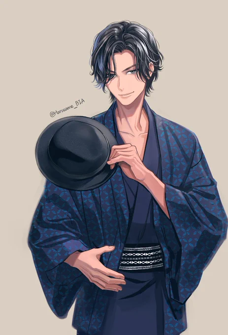 二葉さんの太宰が素敵過ぎてどうしても絵を描きたくなってしまいました。脚本も演出も本当に良かった!素晴らしい作品をありがとうございました#銀河鉄道のなかで 