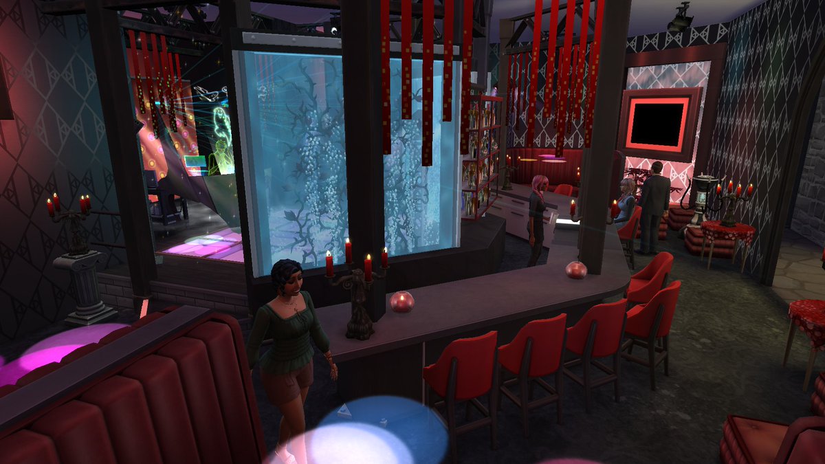 dewyskies's tweet photo. 🦇Secret Occult Nightclub🧙‍♀️

Stories warn if you hear music. Run! 
Are you Brave enough to see just what's going on? Be careful! Some Sims Never come back!

👻Happy Spooky Season!🎃

EA ID: CallMeMotherlode

#sims4 #showusyourbuilds #simscommunity #spookybuild #spookyseason https://t.co/2guguUqi8d