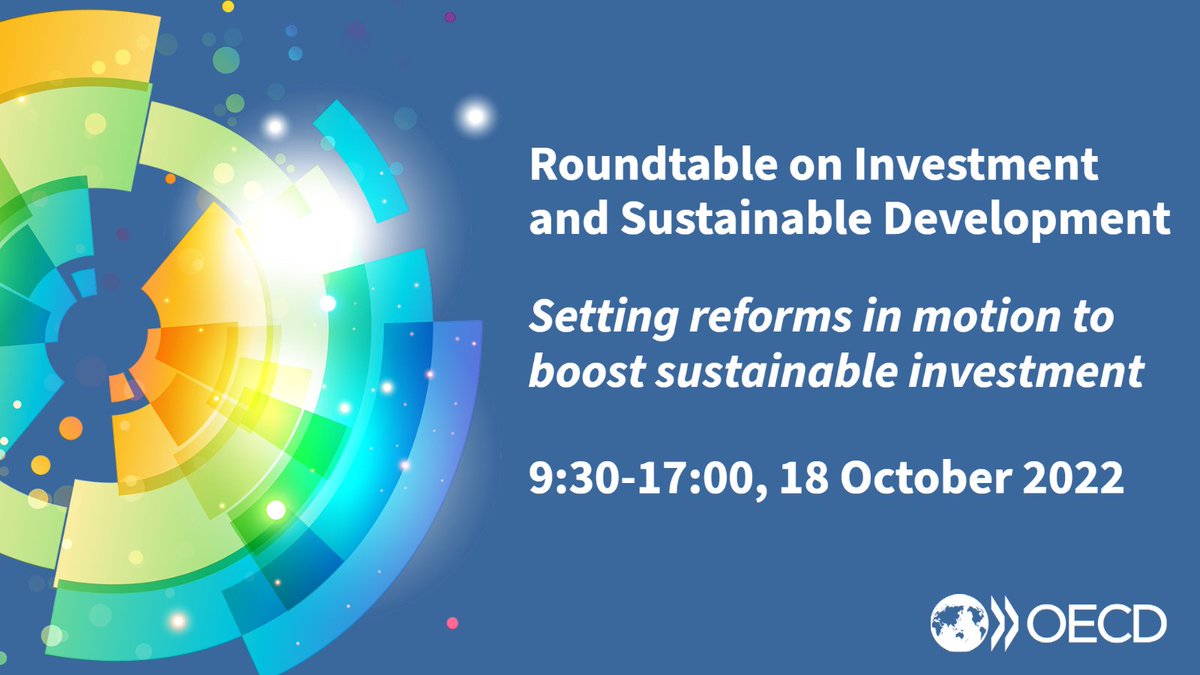 OECD_BizFin's tweet photo. DON’T MISS

📢#FDI is key for delivering the #SDGs &amp; achieving Net Zero

Join us TODAY 9:30-17:00 CET 📍Paris/online to identify concrete reforms that will unleash #sustainableinvestment and set these reforms in motion.

Register here▶️https://t.co/tLTLYQIeOI https://t.co/UAvoZzX2PI