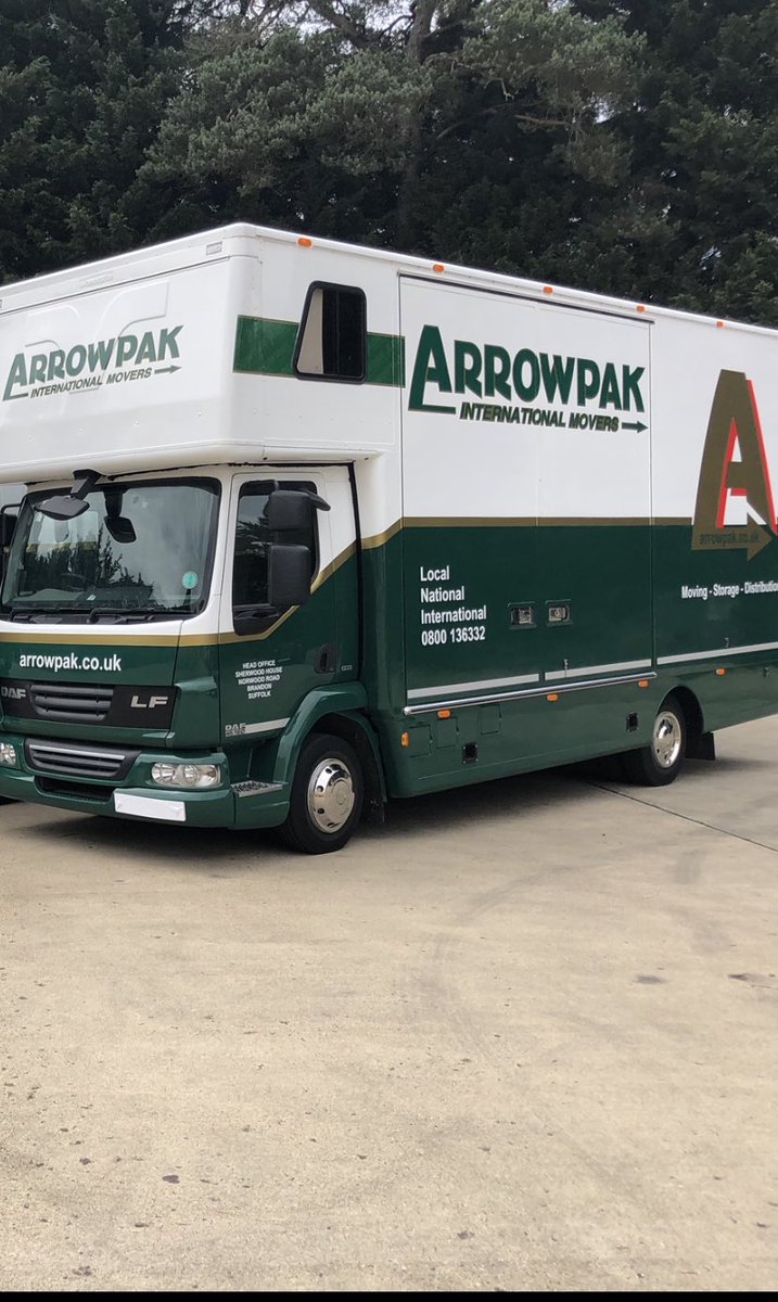 ArrowpakInt's tweet image. Our #Movers off to #Cambridgeshire today