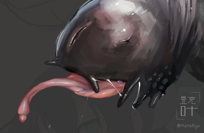 鈴口みたいな鼻と陥没乳首みたいな眼の生き物 