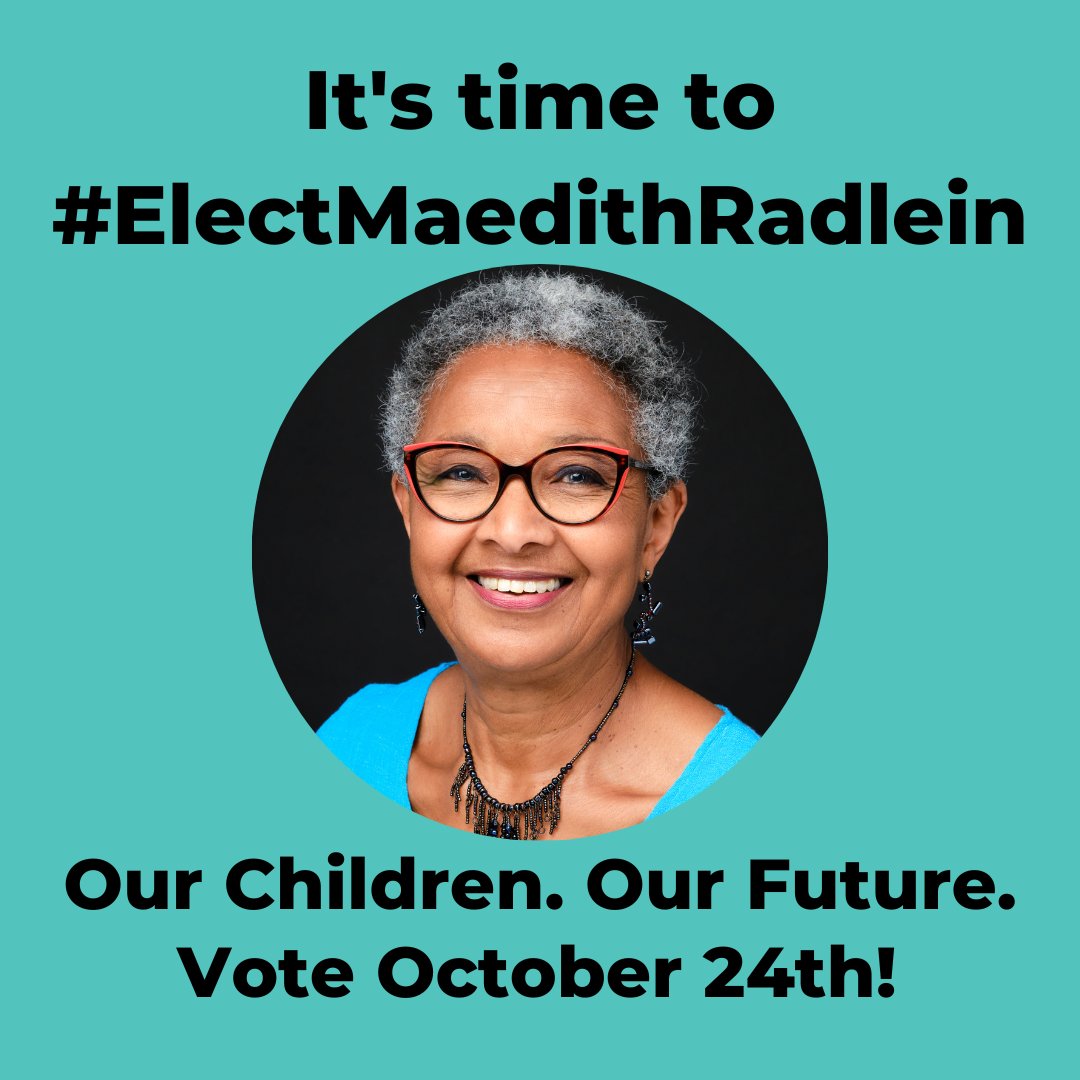If we don't care about the education kids receive, the experience they have, we're saying we give up on the future. We can't do that.

Be it the kids in your family or in your neighbourhood, our children are our future. Vote for a trustee with a child-centred lens. Vote Radlein.