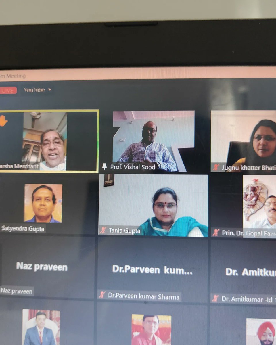 ctpdin's tweet photo. 2nd Day /session of 10 Days Faculty Development Programme was conducted on 16th October 2022 in the august presence of today's esteemed Resource Person /Expert Speaker Prof. Vishal Sood Professor &amp; Dean School of Education Central Univ Of HP
#FDP #nationallevelprogram #SDRF #CTPD https://t.co/L8GI392lPY