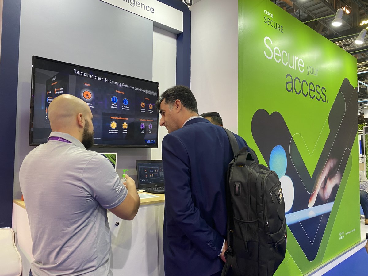 ciscoapac's tweet photo. #CiscoAtGovWare is in full swing from Singapore 👋 Pop by our booth at F12 to hear the latest cloud revolution and secure hybrid work. Fast track your insights and connections right now! https://t.co/IR0P1yfqVc #CiscoSecure https://t.co/BkWxuOiuq4