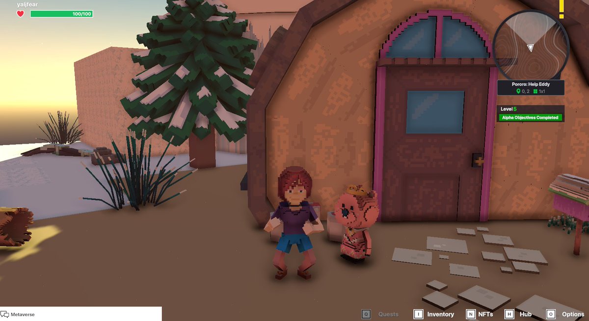 FearYalj's tweet photo. @TheSandboxGame yes ! I just finished my quest on Pororo experience on the #SandboxAlphaS3 for a chance to win a Season 3 Alpha Pass! Here I am with a cute Pororo. Check out my screenshot!

#Pororo https://t.co/FczEvItena