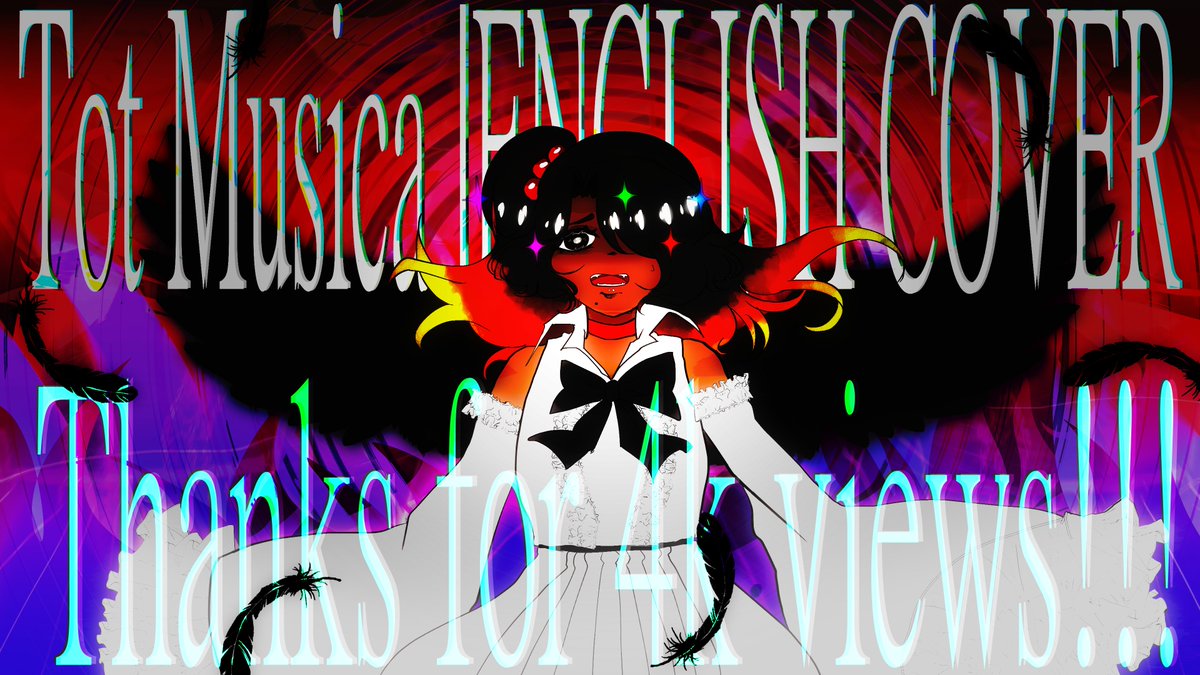star_mda's tweet photo. AAAAAAAHHHHHHH ACTUALLY LIKE SERIOUSLY THANK YOU!
I actually had low hopes of my english cover of #totmusica even hitting 4k views! I am shaking! LETS HIT 5k views! LETS GO!
#envtuber #englishvtuber #englishcover #OnePieceFilmRed #ado #uta #utaitte #youtube https://t.co/QJvqkbjePK