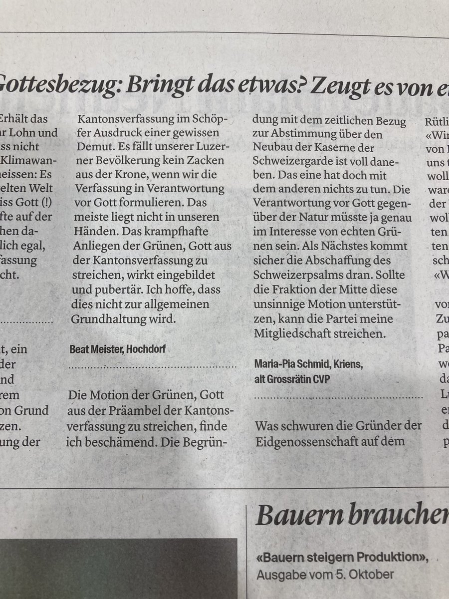 Maria-Pia Schmid spricht mir aus dem 🧡 <a href="/christianineic/">Christian Ineichen</a> <a href="/DieMitteLuzern/">Die Mitte Kanton Luzern</a>