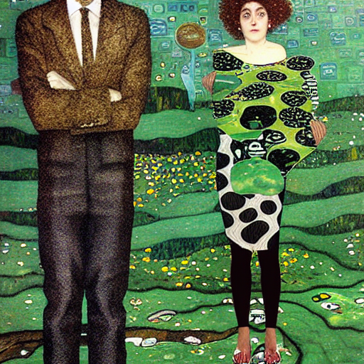 abrokenplanet's tweet photo. The costs of inaction are higher than those of #ClimateAction. Revolt economists and help financing a green and inclusive world! #033 of my climate #stablediffusion series. A #gustavklimt inspired painting. Road to #COP27👉https://t.co/oD0CMEMpjz 
 
 #ClimateJustice @GernotWagner https://t.co/h5mHQoqSxK