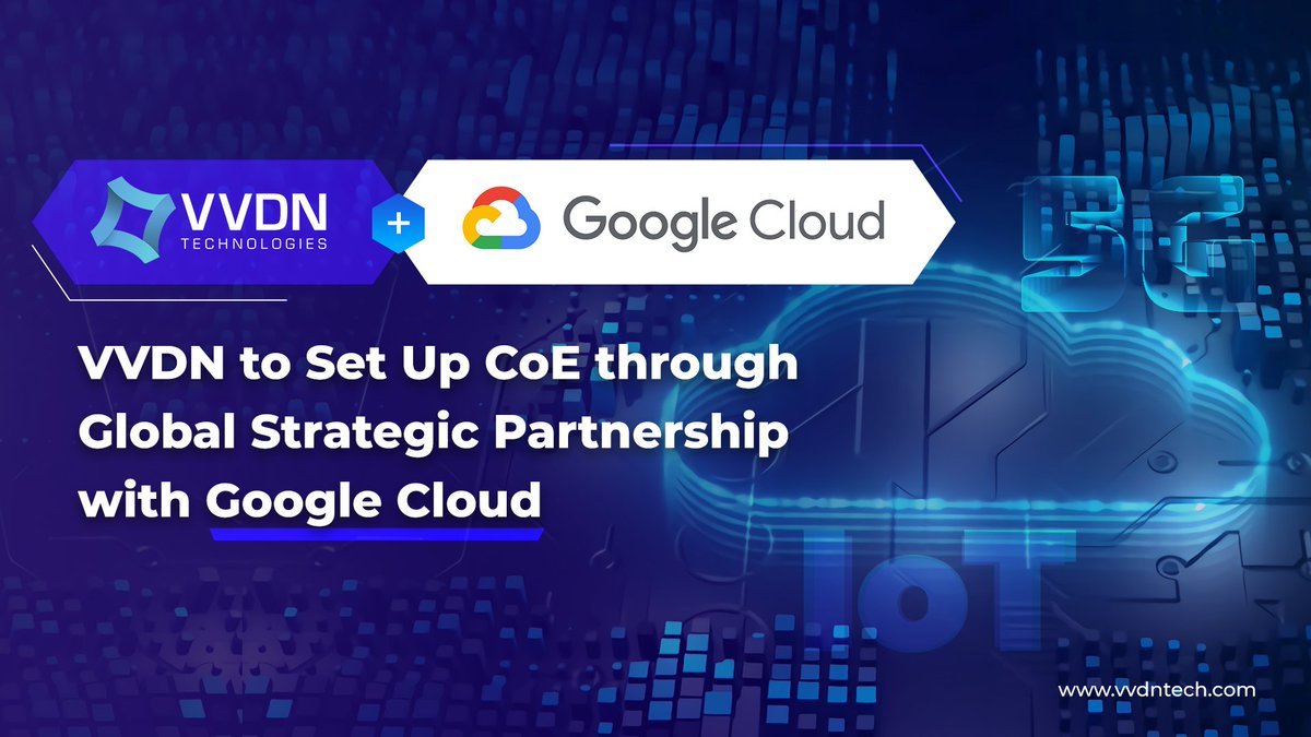 vvdn_tech's tweet photo. VVDN Technologies is pleased to announce that we've entered into multi-year global strategic partnership with Google Cloud. Read the complete news: https://t.co/I8drLgvi7r

#cloud #5gcloud #technology #cloudmigration #cloudengineering #cloudsolutions #cloudcomputing #googlecloud https://t.co/2JjI60VpAQ