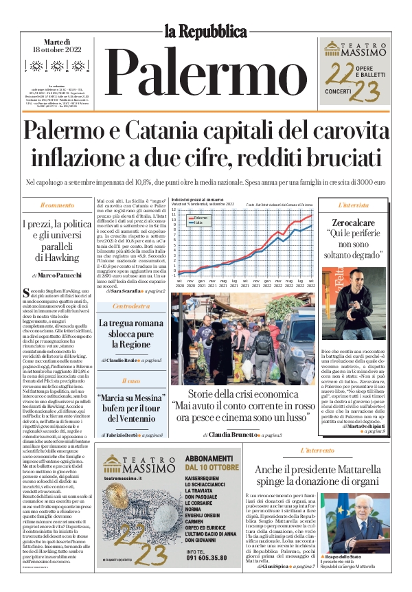Quand On Est Con On Est Con Brassens Repubblica Palermo on Twitter: "Buongiorno con la prima pagina di oggi