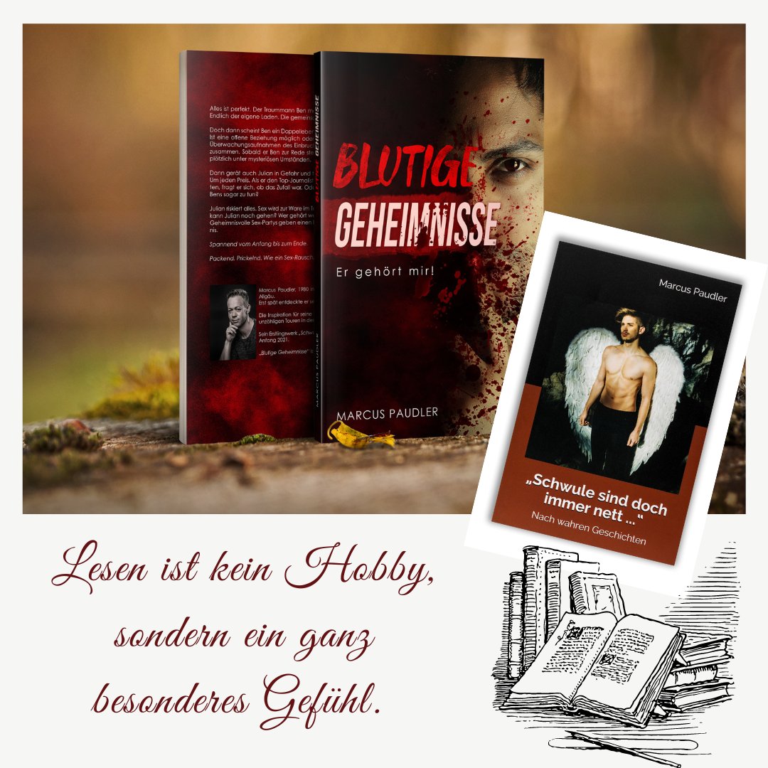 marcus_paudler's tweet photo. Habt einen wunderschönen Tag #gefühle #gaybooks https://t.co/hFsCSTJgMs https://t.co/i6UpmXtQ0t