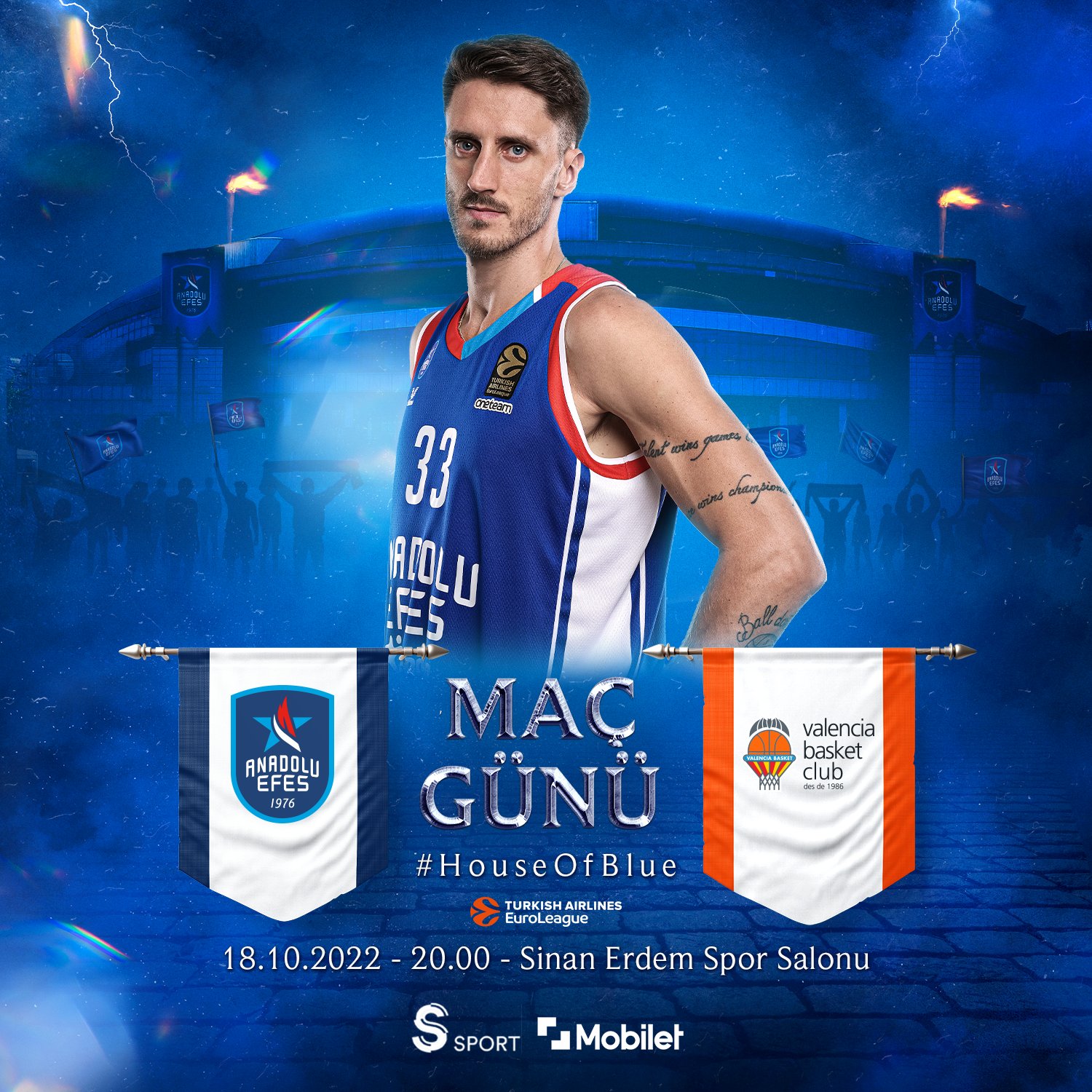 efes valencia maç afişi
