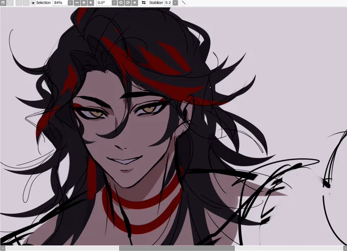 Enough shitposting here's a Vox WIP #Akurylic  