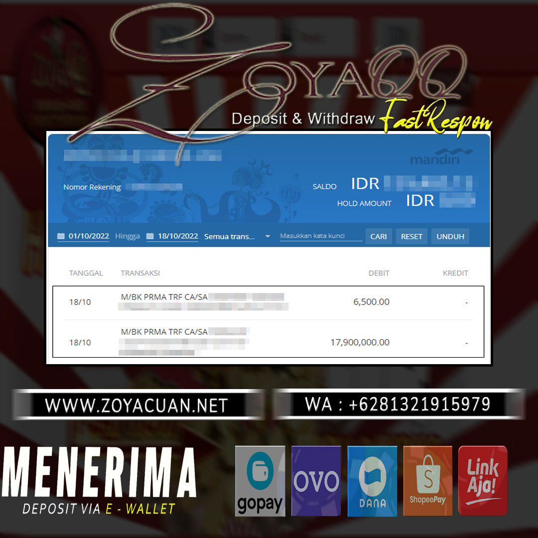 qq_zoya's tweet photo. Harus Cobaaaaa!
Dan Dapatkan WD Terbesar Kamu Sekarang Juga 
#ZOYAQQ https://t.co/ucnuyAPBZh