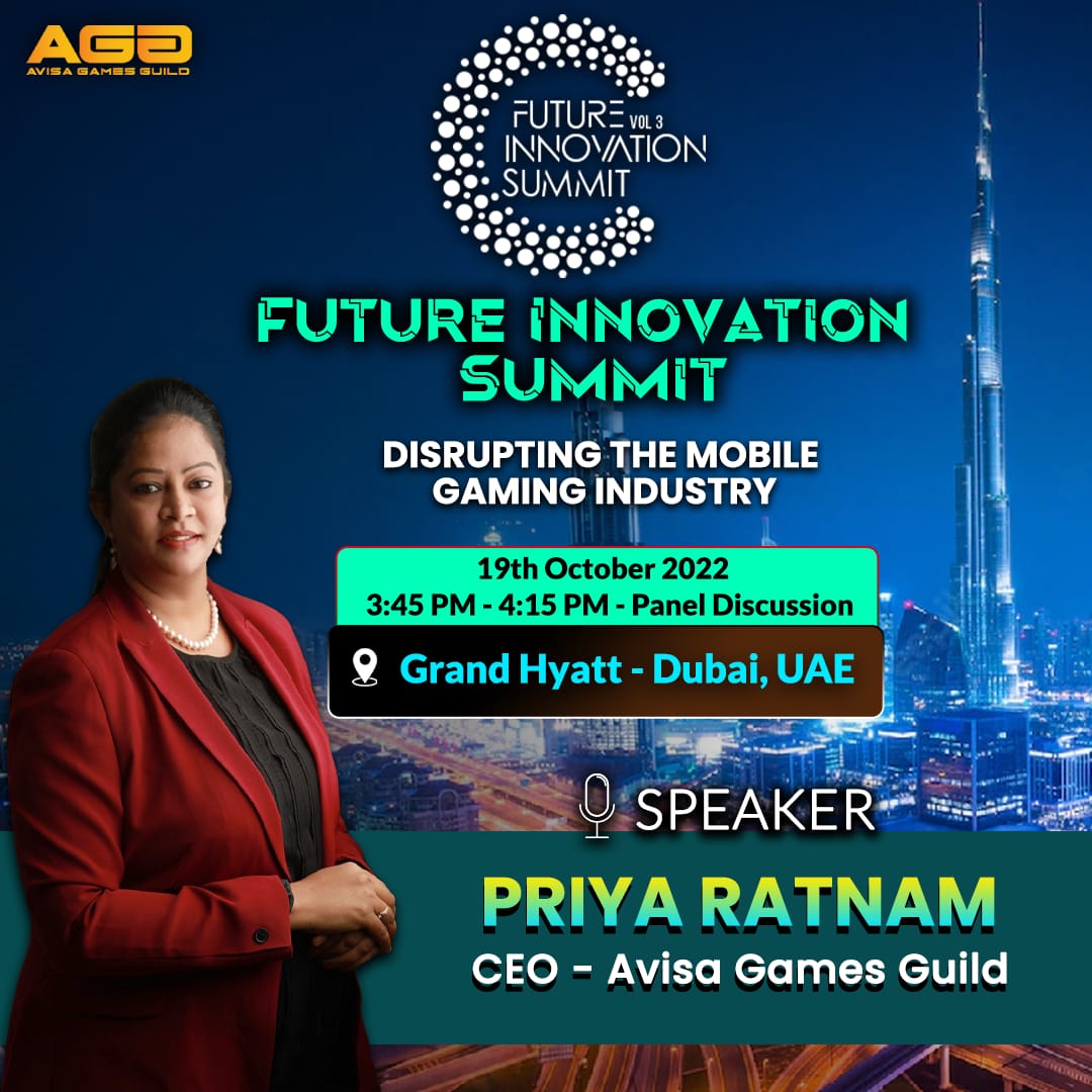 meegamesgg's tweet photo. 🎙 Catch our CEO @1PriyaRatnam speaking at @TheFISDubai.

@TheFISDubai is bringing you closer to the leaders across the globe 🌐

📣 Are you attending?
Grab your tickets now: https://t.co/wkxZOFHFaW

#AGG #dfisx #Play2Earn #GameFi https://t.co/2ujWF10fIM