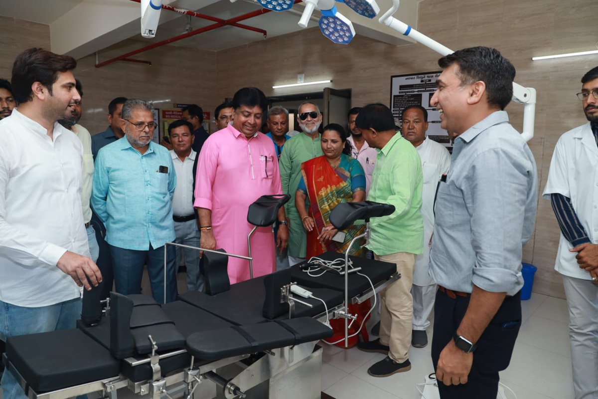 Community Health Center, Faizalnagar inauguration - Operative, Diagnostic and OPD facilities with 30 beds indoor admission capacity.