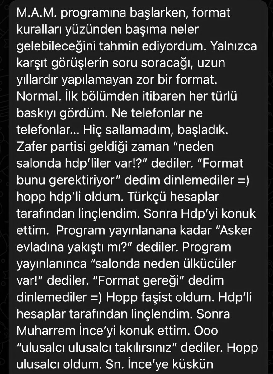 Son muazzör olaylar hakkında geneeel bir değerlendirme. İlk ve son açıklama. Vaktimiz yok çünkü, program yetişecek =) İşimiz çok hocam. Teşekkürler. 
1-