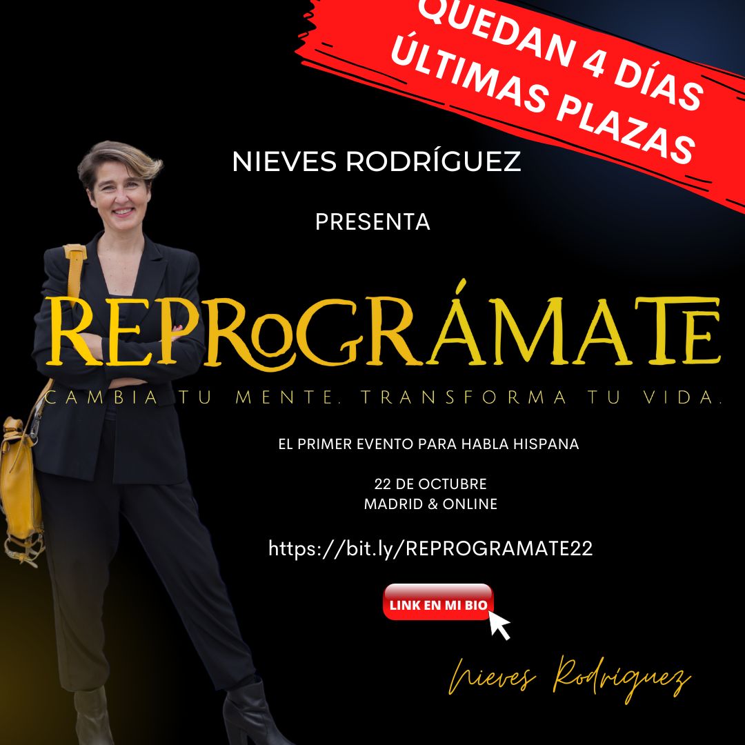 𝐒ó𝐥𝐨 𝐪𝐮𝐞𝐝𝐚𝐧 𝐮𝐧𝐚𝐬 𝐩𝐨𝐜𝐚𝐬 𝐩𝐥𝐚𝐳𝐚𝐬. No te quedes sin hacer el gran viaje de tu vida.

Registro en BIO bit.ly/REPROGRAMATE22👉