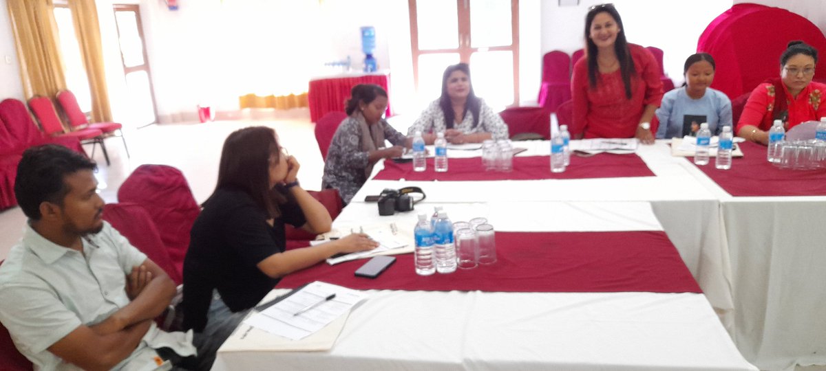 "Verifying information  and documenting minor details of election procedure are two important ways to ensure inclusive voice in elections",  shared <a href="/LaxmanKasyap/">Laxman D. Pant</a> while facilitating a session on fair media coverage of #NepalElection2022 #CFLI
