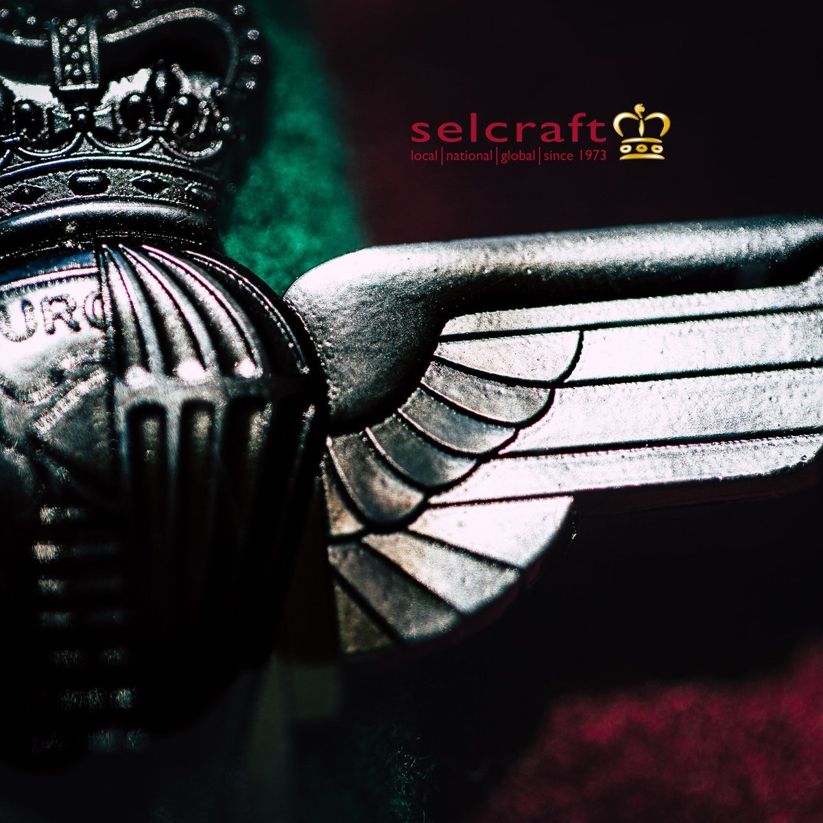 SelcraftUK's tweet photo. Our latest commission brings together the #RoyalMarines & #ParachuteRegiment 🏅 #Selcraft UK proudly created a bespoke badge uniting the two, despite the rivalry https://t.co/KBCdaX5lkV local | national | global | since 1973 #mutualrespect #selcraftuk #medals #medal #medallist https://t.co/B5trJQgReO