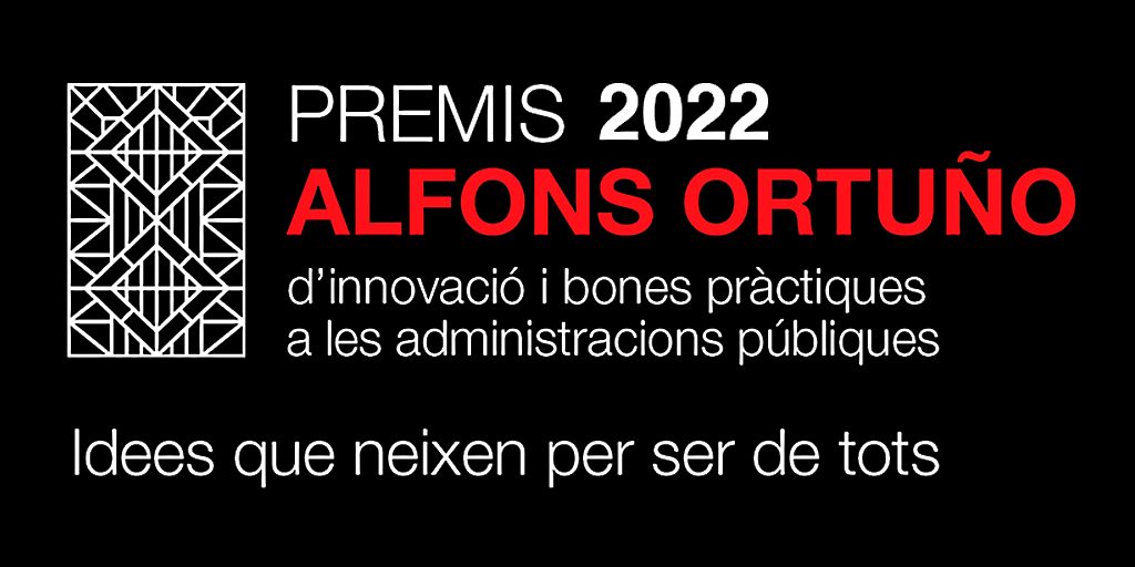 🎖️ Acte de lliurament dels VI Premis Alfons Ortuño d'innovació i bones pràctiques a les administracions públiques 📅 27/10 - 17h 📍 Districte Admnistratiu (Barcelona) ✍️ Imprescindible inscripció prèvia per assistir-hi ℹ️ gen.cat/3s0kuMG #PremisAlfonsOrtuño22