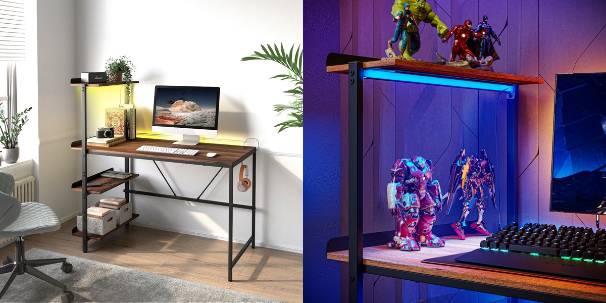 linsy_home's tweet photo. You can decide whether it is a computer desk or a game desk. Even cooler, 20 Colors with and 16 Modes, DIY your own computer atmosphere.
https://t.co/zQEX2spI69
#linsyhome #computerdesk #gamedesk #homeoffice #workstation #desk #DIY #desksetup #linsy_home https://t.co/74Ew4nyjSg