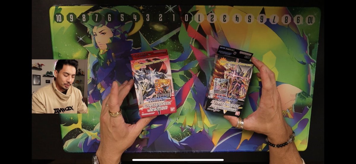 yoshi_sudarso's tweet photo. Oops, I built two new decks 😬
New video dropping later this week!
#digimon #bt10 #jesmon #ragnaloardmon https://t.co/N23Xh3g9i7