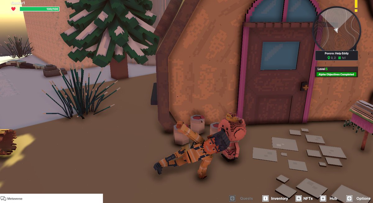 FurFinn's tweet photo. @TheSandboxGame yes ! I just finished my quest on Pororo experience on the #SandboxAlphaS3 for a chance to win a Season 3 Alpha Pass! Here I am with a cute Pororo. Check out my screenshot!

#Pororo https://t.co/5Oon6v7LwF