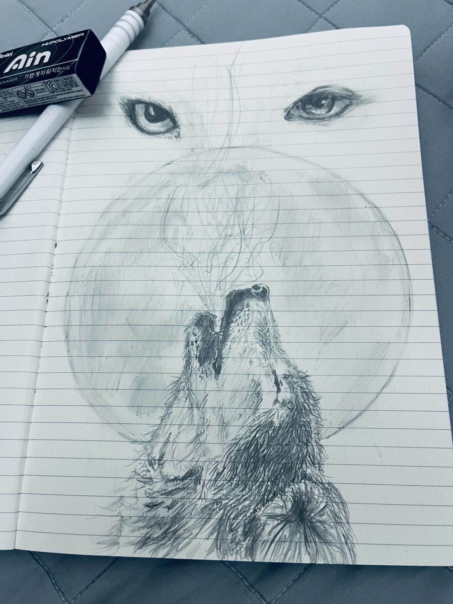 JOasakura_TH's tweet photo. [221018 | #THTForJO]
โจคุงมาอวดผีมือการวาดค่ะ!🥹

(🐹📸)
สวัสดีครับ〜
ผมวาดรูปนี้ตอนที่ว่างแหละ
ถึงลูเน่ทุกคนทั่วโลก 🌙
เจ้าหมาป่าตัวนี้หน้าเหมือนใครกันน้า🐺

#あさくらじょう #JO #朝倉穣
#andTEAM #スッキリ #andTEAM_JO https://t.co/pRO4qoHzhU