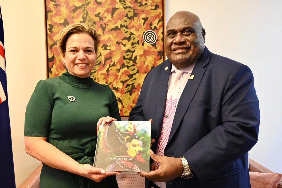 Today I was honoured to meet with the Hon. Timothy Masiu, MP, Papua New Guinea’s Minister for Communications and Information Technology.   Australia is committed to working with regional partners like Papua New Guinea to ensure our region remains prosperous, safe, and stable.