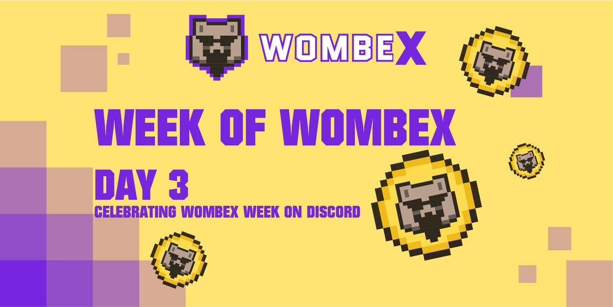 WombexFinance's tweet photo. 🎉 Day 3: Celebrating #WombexWeek on Discord!

Win $500 by inviting people to the Wombex Discord. Top 5 most invites win $100 each.

How to participate:
1️⃣ Join https://t.co/nUTqiagMZV
2️⃣ Get invite link
3️⃣ Share w/ friends &amp; communities
4️⃣ Those with the most invites win! https://t.co/tbaTF7v2Wk