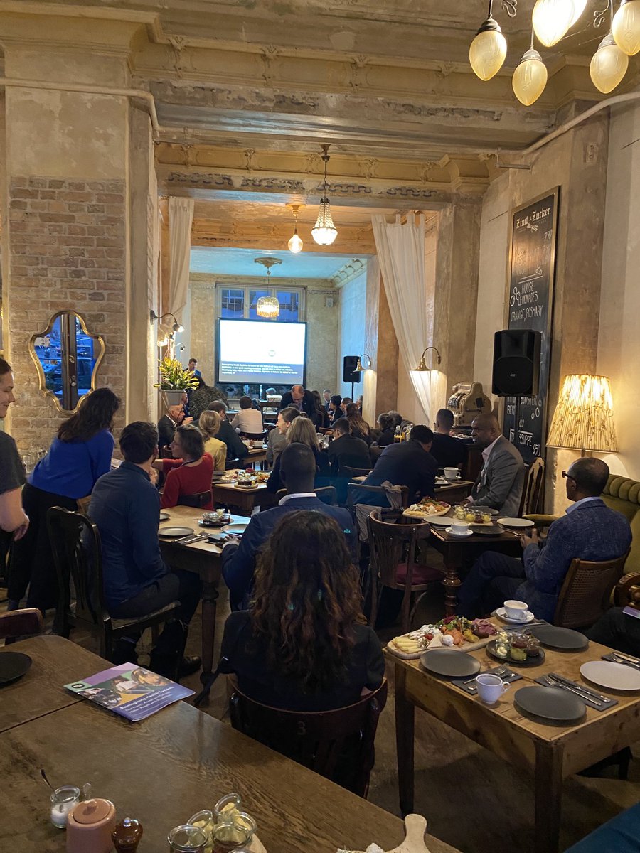 louiseleech's tweet photo. Full house at the #missingbillions breakfast with ⁦@_ATscale⁩  launching the #reimagininghealthsystems to include 1 billion people with disabilities. #WHS2022 ⁦@HelenClarkNZ⁩ ⁦@doctorsoumya⁩ ⁦@hannahkuper1⁩ https://t.co/pT9JUP9BPG
