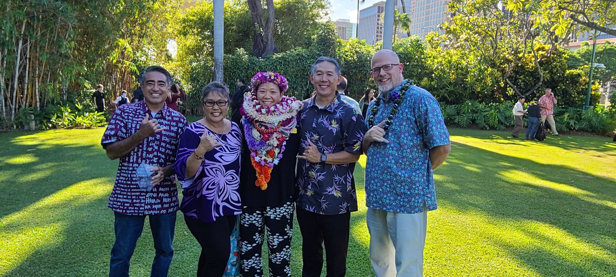 PCHS_Tech_Aca's tweet photo. Congratulations @DaphneOkunaga , @PWComplex Teacher of the year! @PearlCityHS and our academy are soooo proud of you. Thank you for all that you do for our students and our school community! #purplerunsdeep https://t.co/wGIVwmjW6v