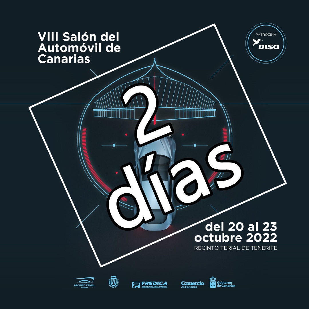 recintoferialtf's tweet photo. 🚘 Tan solo dós días para que arranque el VIII Salón del Automóvil de Canarias, donde podrás conocer las últimas novedades e innovación del sector del automóvil nuevo, vehículo comercial, accesorios e industria auxiliar‼️
👉
https://t.co/XogV6XOWgk
@CabildoTenerife https://t.co/2Z9uMAgjMe