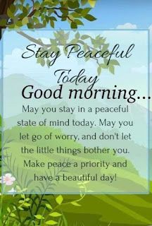 Good Morning 🍀🕊