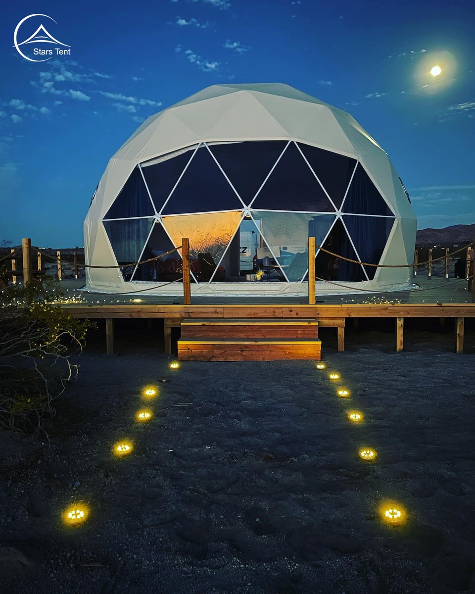 StarsGlamping's tweet photo. Glamping Dome Tent- The peace of the wild and the comfort of the hotel.
Learn more and get a free quote: https://t.co/JQA1MTETbV
#camping #glamping #ecoresort #sustainableliving #dome #overnightstay #geodesicdome #glampingtent #gardenroute #downbytheriver #airbnbsuperhost #airbnb https://t.co/CKALjnShLA
