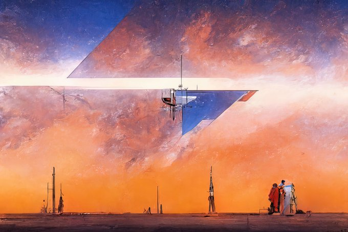 miragegallerya's tweet photo. 'Voyage 84' by 
@revrart

https://t.co/0NRMpMz2Pf https://t.co/QEsCo24RDF